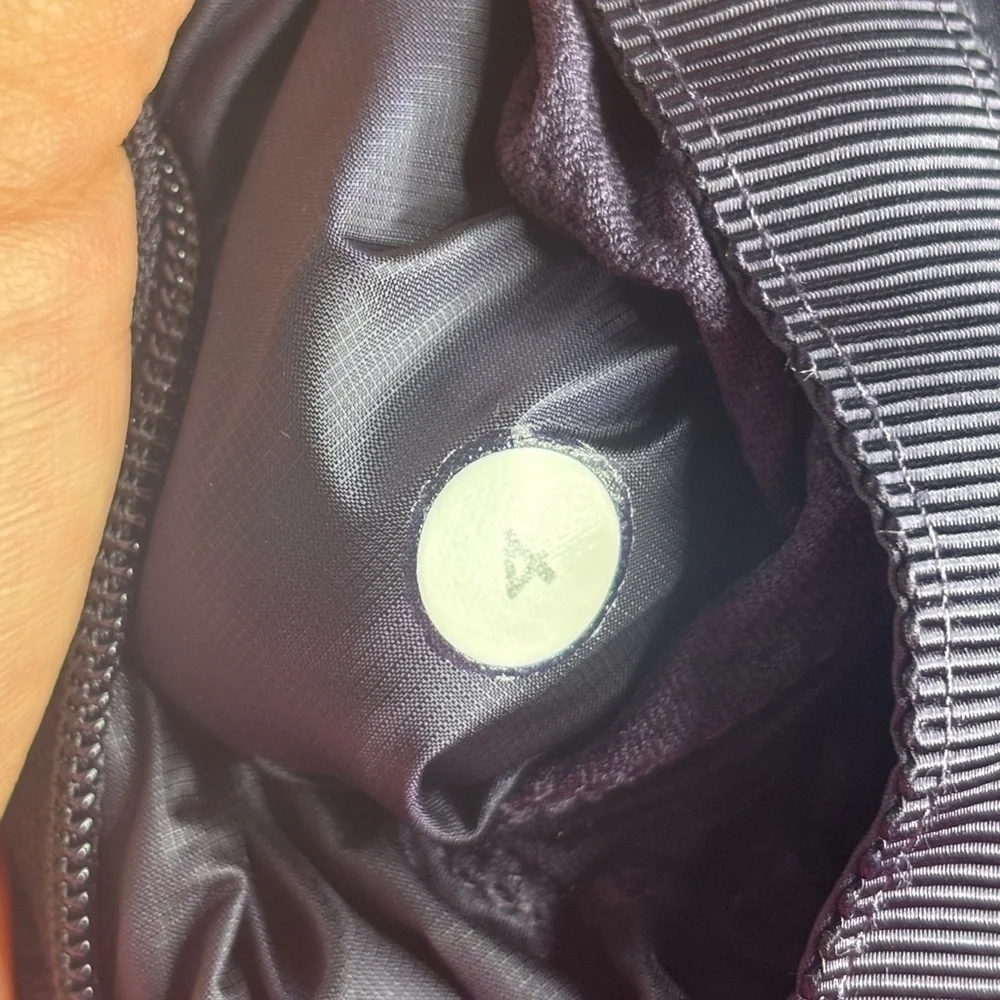 Lululemon Purple Down For A Run Pullover Jacket | Heathered Knit Panels | Size 4